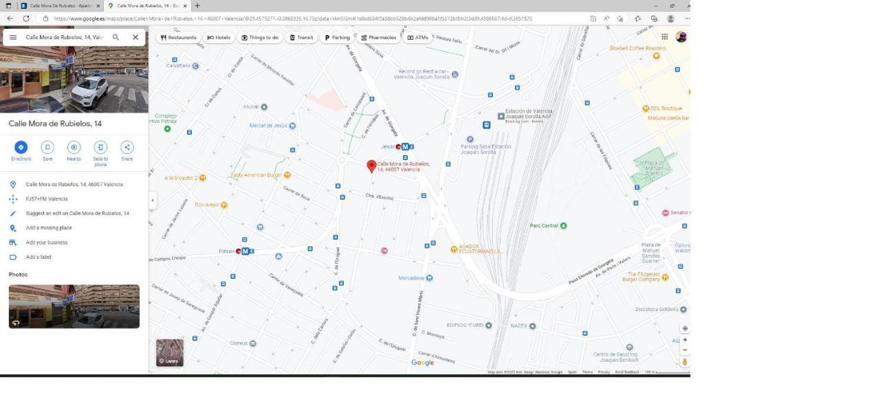 Calle Mora De Rubielos With Free Private Underground Parking Valence Extérieur photo